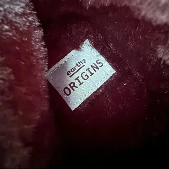 Earth Origins Willa Comfort Faux Fur Lined Bootie Winter Boot Black Size 7 - Picture 10 of 14